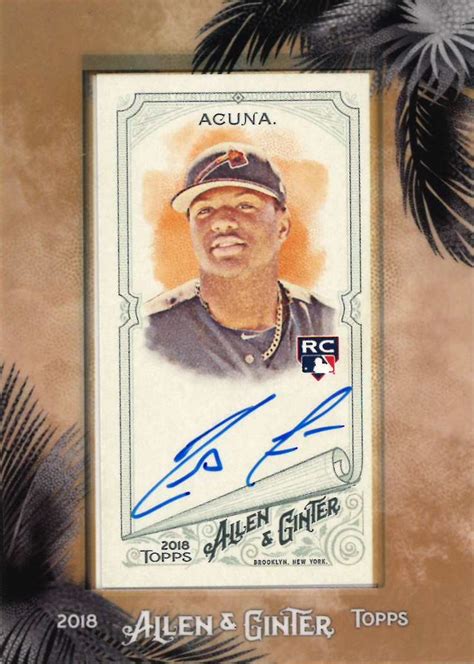 2018 topps allen and ginter|topps allen and ginter checklist.